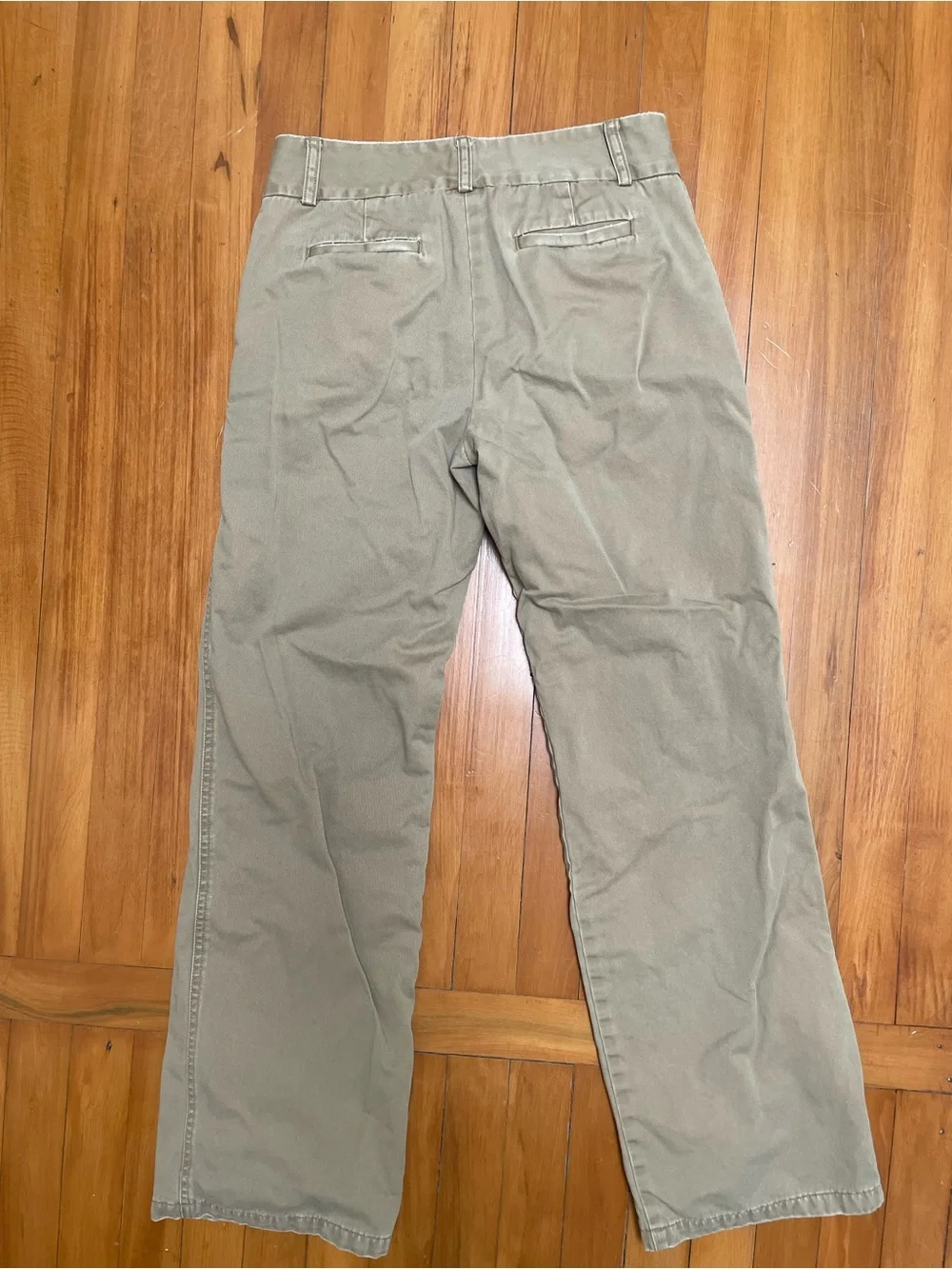 J Crew vintage flannel-lined khaki pants - size 2
